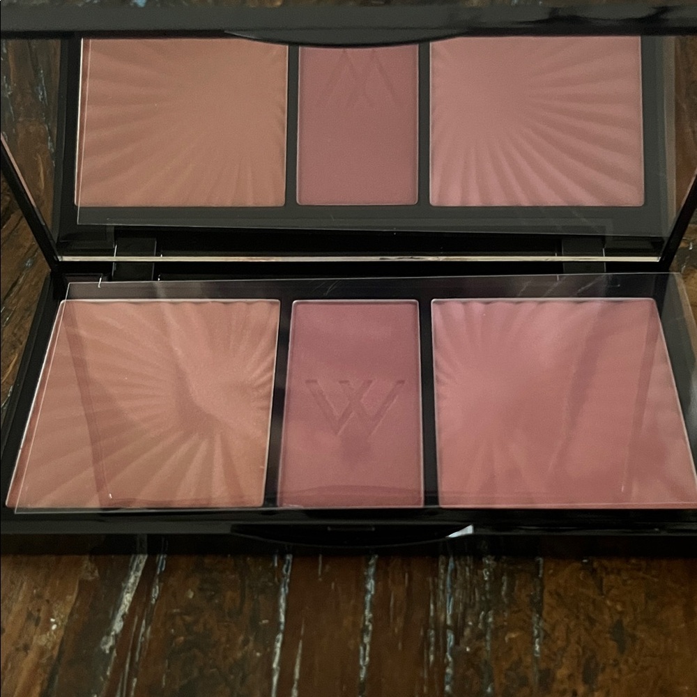 Elegant Blush Trio Palette - Mauve and Rose Hues Lise Watier Havana Trio Blush